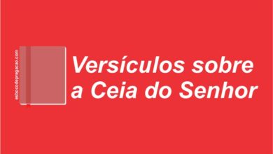 Versículos bíblicos sobre a santa ceia